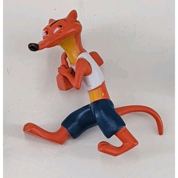 Disney World of Zootopia 7 Figures Toy Lot Set Cake Toppers 2 Tomy Judy Hopps - Picture 6 of 15